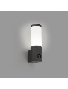 ORWELL LED, Lampada a Muro con Telecamera per Esterni, Faro Barcelona
