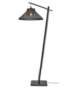 TAHITI 45, Lámpara de pie de bambú para interior, Good&Mojo