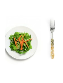 ALADDIN Ghiera Dorata, Posate Set 24 pz, Scatola Compact, Casa Bugatti