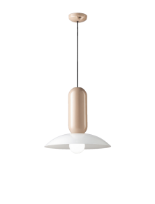 DECO' PAU C2635, Ceiling Lamp Suspension in Ceramic, Ferroluce