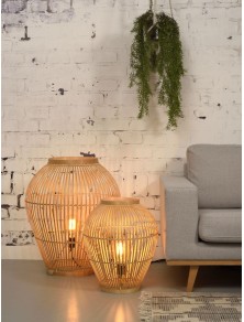 TUVALU L, Lampada da Terra in Bamboo per Interni, Good&Mojo