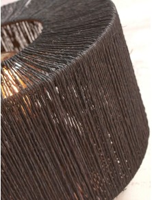 IGUAZU 3016, Piantana a Stelo in Juta e Bamboo per Interni, Good&Mojo