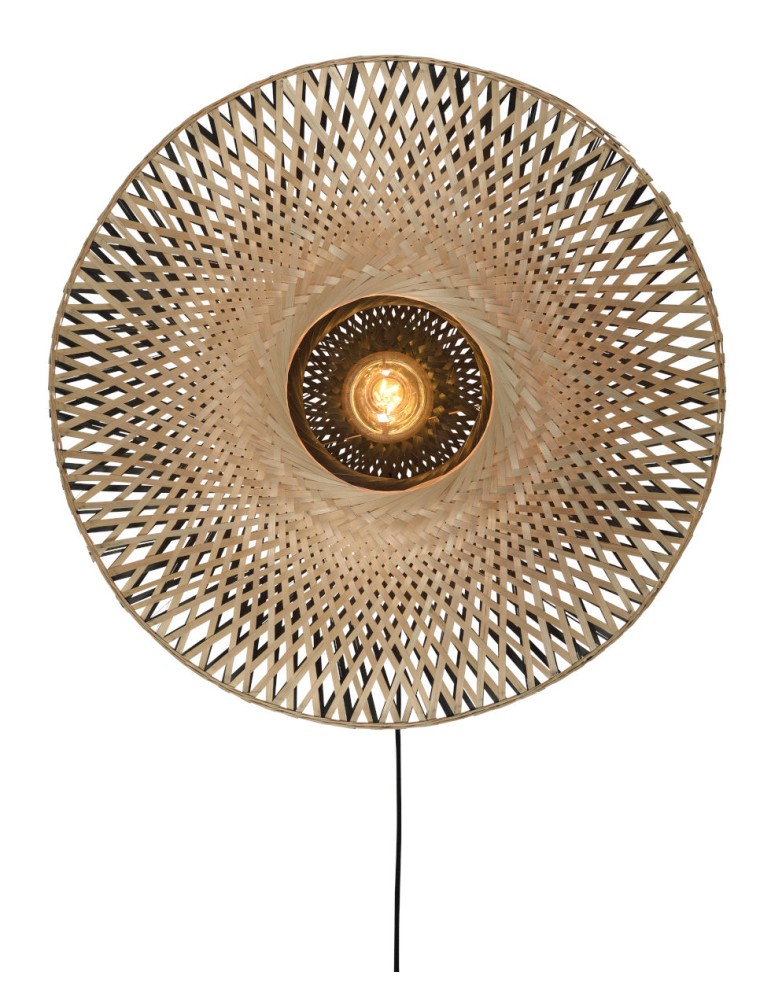 Kalimantan W12, Bambus-Wandleuchte, Good&mojo