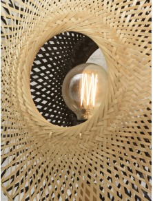 KALIMANTAN 6015, Lámpara de Mesa de Bambú para Interior, Good&Mojo