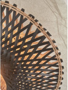 KALIMANTAN 12, Plafoniera in Bamboo per Interni, Good&Mojo