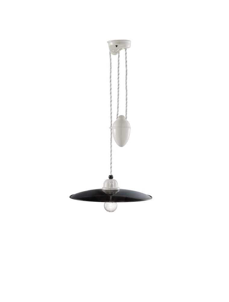 Lampe de suspension avec Saliscendi, Ferroluce