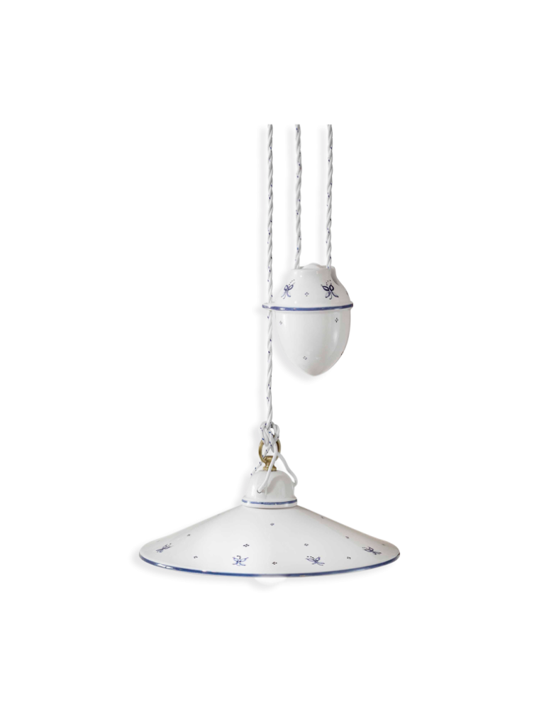 CLASSIC ASTI C056-38, Ceiling lamp with Ceramic Suspension, Ferroluce