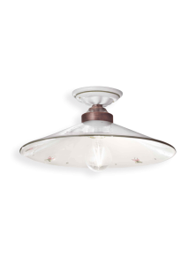 CLASSIC ASTI C057-33, Lámpara de techo de cerámica lámpara, Ferroluce