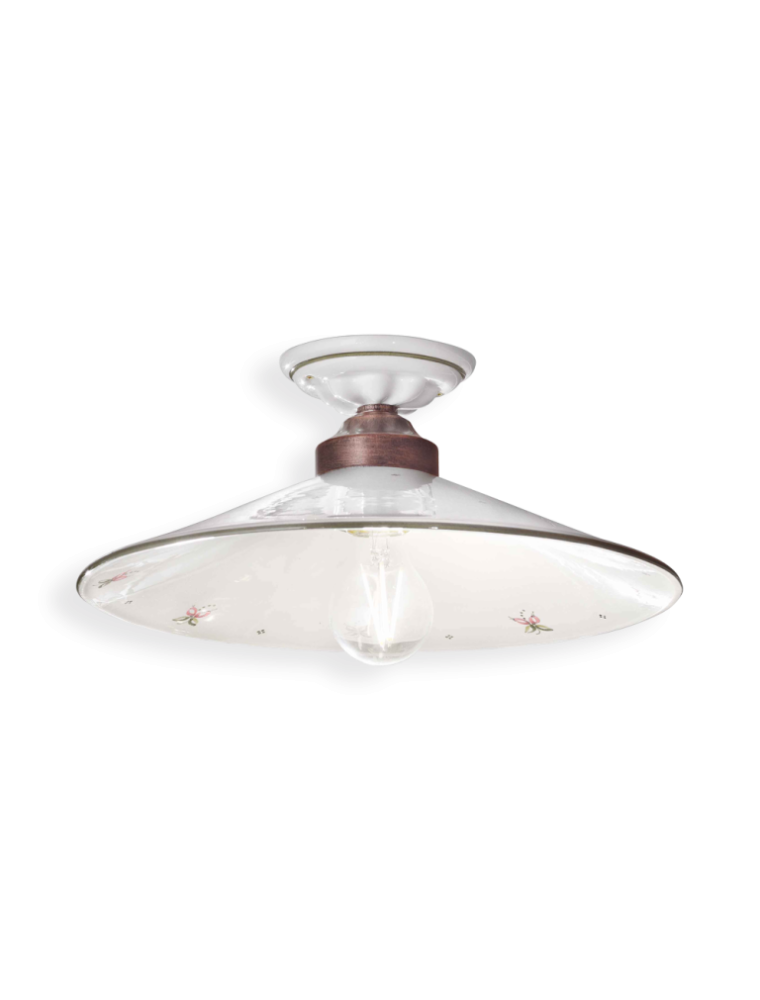 CLASSIC ASTI C057-33, Lámpara de techo de cerámica lámpara, Ferroluce