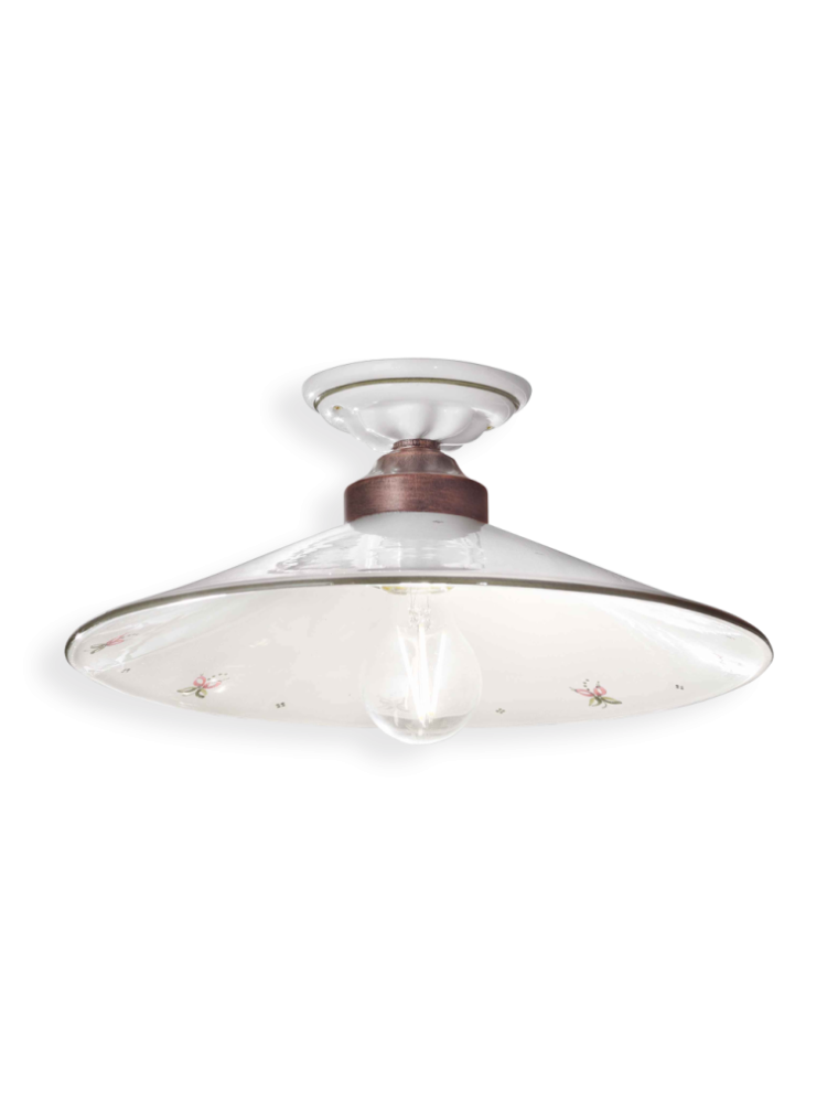 CLASSIC ASTI C058-33, Ceramic ceiling lamp, Ferroluce