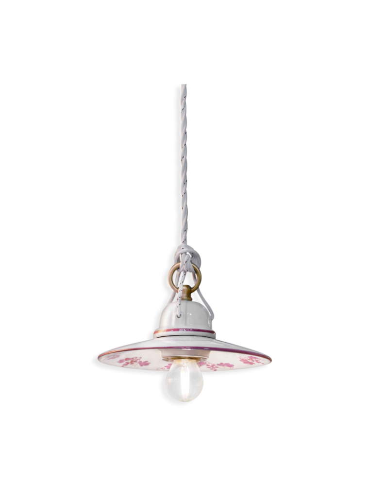 CLASSIC ASTI C098-08, Ceiling lamp in Ceramics, Ferroluce