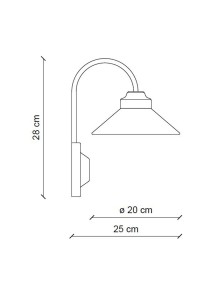 CLASSIC ASTI C1630, Wall Lamp Applique in Ceramic, Ferroluce