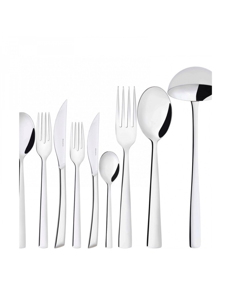 Steel cutlery, Caprera, Set 75 pcs, Casa Bugatti