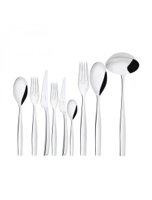 Steel cutlery, 75 piece...