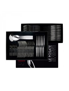 Steel cutlery, 75 piece set, Tuscany, Casa Bugatti