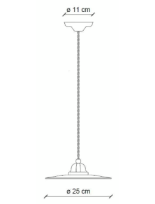 C1610, lampe à suspension, Ferroluce