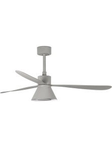 AMELIA CONE LED, Ventoinha de teto com luz, Faro Barcelona