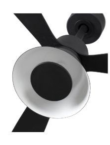 AMELIA CONE LED, Ventoinha de teto com luz, Faro Barcelona