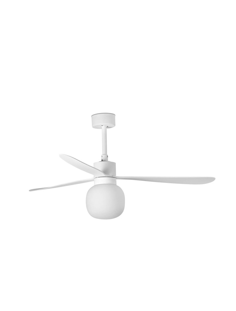 AMELIA BALL LED, Plafondventilator met licht, Faro Barcelona