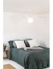 AMELIA BALL LED, Ventilateur avec Lumière, Faro Barcelona