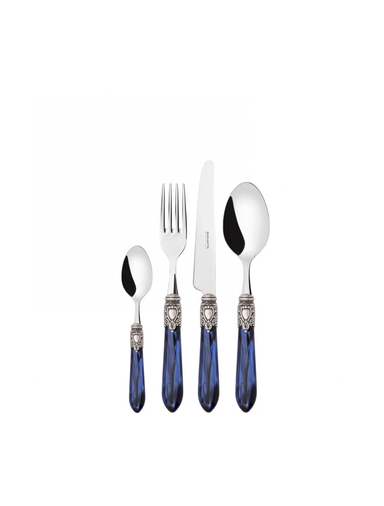 OXFORD Antieke zilveren omheining, 24pc set, Compact doos, Casa Bugatti