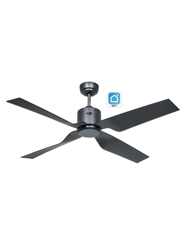 ECO DYNAMIX 132, ventilador WiFi sin luz, CasaFan