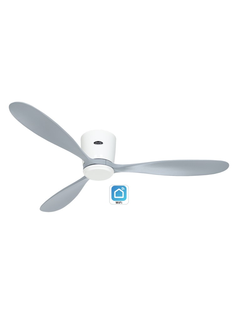 ECO PLANO WOOD 132, WiFi fan without light, CasaFan