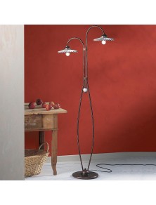 CLASSIC L'AQUILA C200-2, Ceramic Floor Lamp, Ferroluce