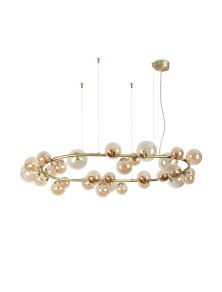 PERLAGE SP30, Sospensione, Ideal Lux