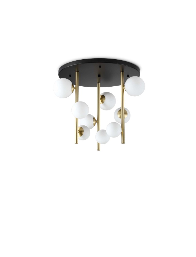 PERLAGE PL9, Lampe de plafond, Ideal Lux