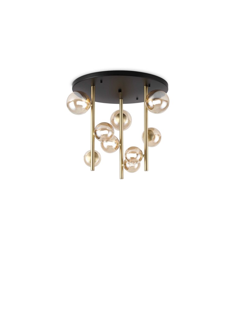 PERLAGE PL9, Lampe de plafond, Ideal Lux