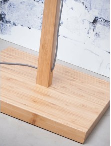 IGUAZU 5514, Piantana in Bamboo e Juta per Interni, Good&Mojo