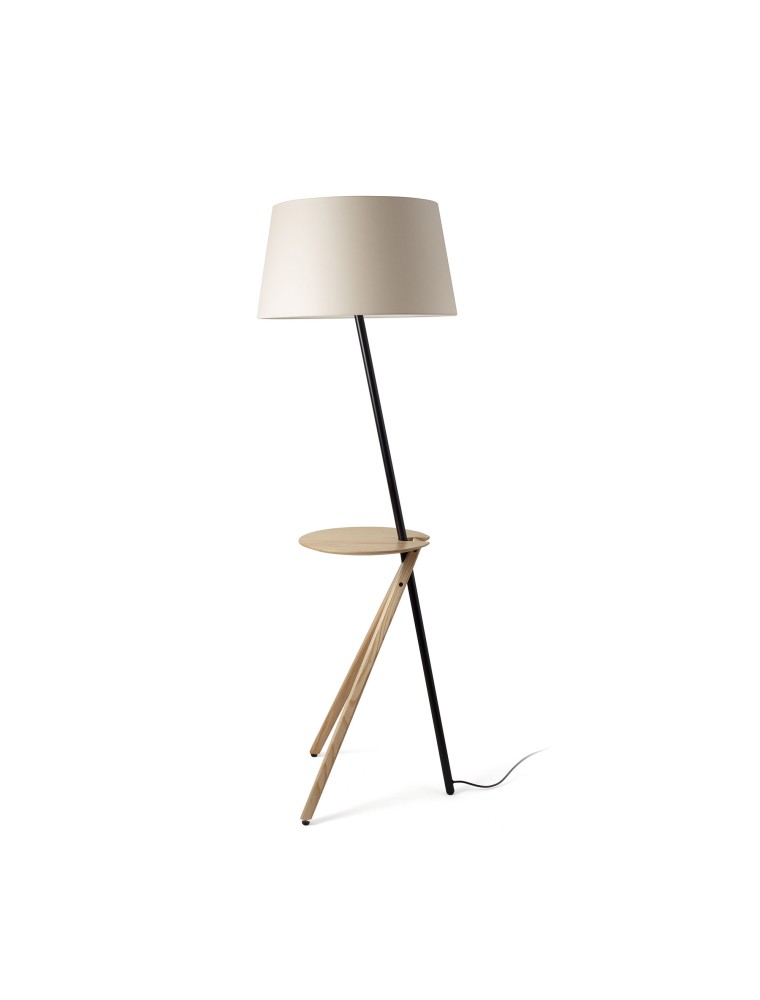 TREEWOOD, Candeeiro de pé com mesa de centro, Faro Barcelona