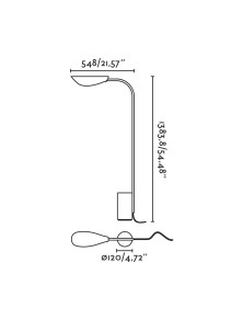 LIGGERA, Floor lamp, Faro Barcelona
