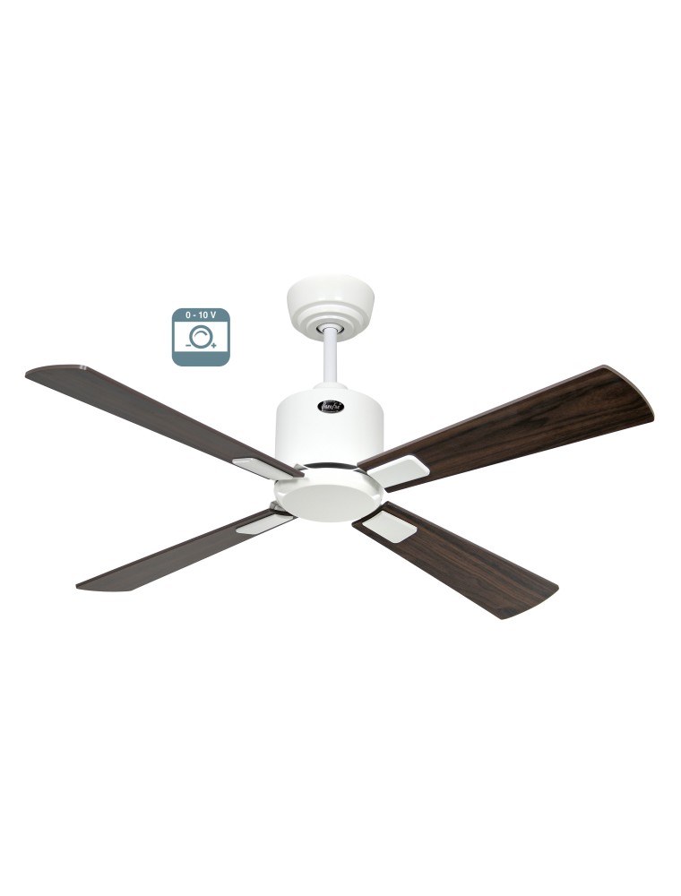 ECO NEO III 103, Ventilatore senza Luce Corpo Bianco, CasaFan
