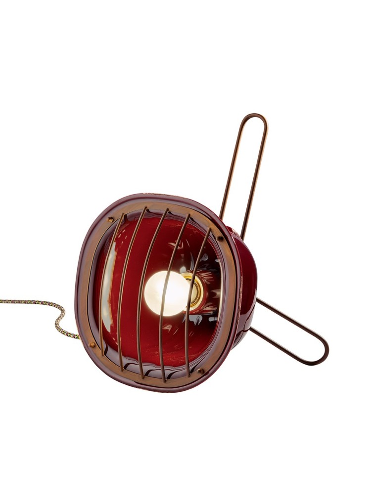 RETRO' INDUSTRIAL C1655, Lampe de table, Ferroluce