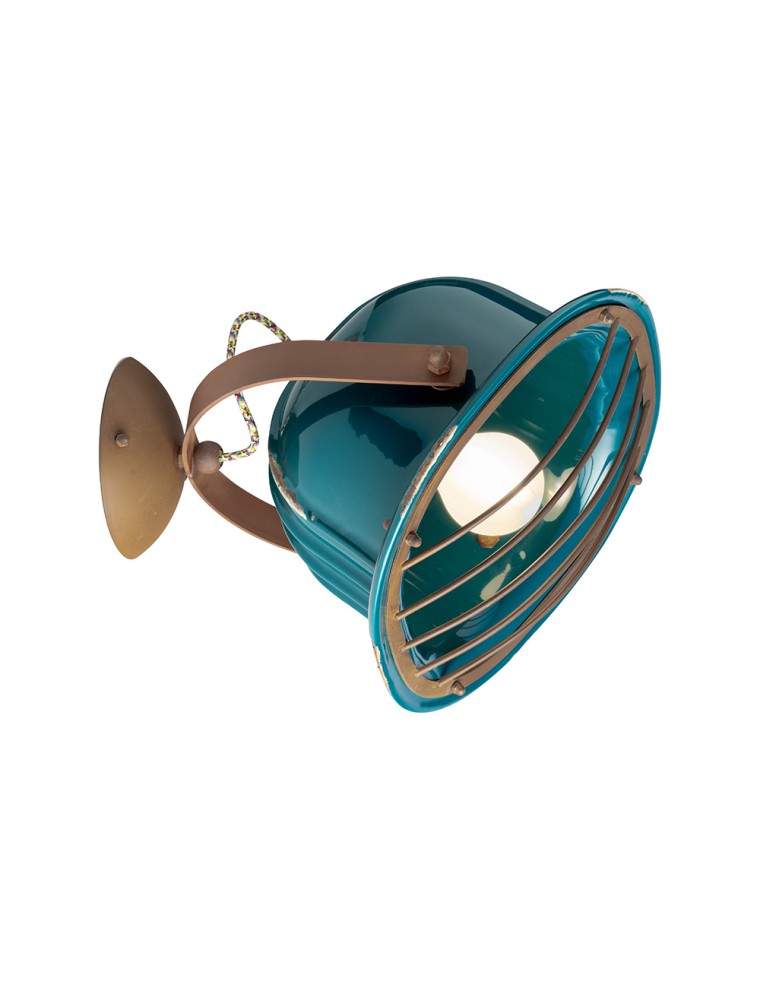 RETRO' NDUSTRIAL C1656, Wandlampe, Ferroluce
