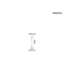 LIFT PT, luminária de pé, Ideal Lux