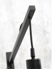 IGUAZU 4012, Piantana em Bambu e Juta para Interior, Good&Mojo