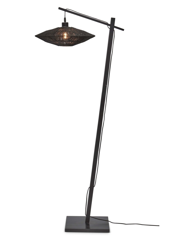 IGUAZU 4012, Vloerlamp in bamboe en jute voor interieur, Good&Mojo