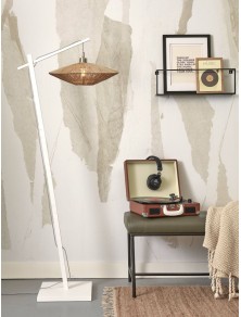 IGUAZU 4012, Piantana in Bamboo und Juta für den Innenraum, Good&Mojo