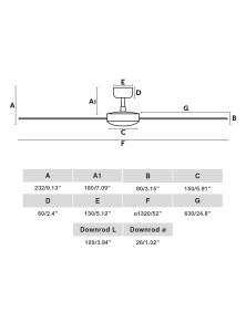 RUDDER L, Ventilator zonder licht, Faro Barcelona