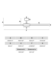 CRUISER L, Ventilatore senza Luce, Faro Barcelona