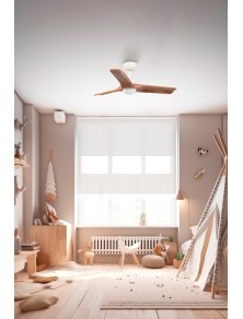 HEYWOOD, Ventilador de teto com luz, Faro Barcelona