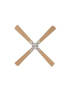 ECO NEO III 132, Ventilatore Acciaio Spazzolato WiFi senza Luce, CasaFan