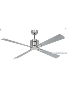 ECO NEO III 132, Ventilateur WiFi en acier brossé sans lumière, CasaFan