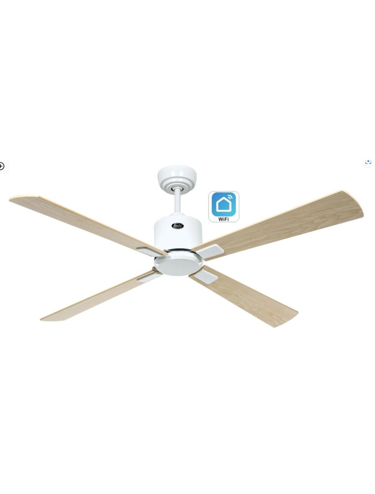 ECO NEO III 132, witte WiFi ventilator zonder licht, CasaFan
