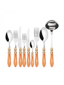 ALADDIN Ghiera Dorata, Posate Set 75 pz, Scatola Gallery, Casa Bugatti