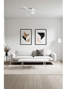 PUNT TUB M, Ventilator met licht, Faro Barcelona