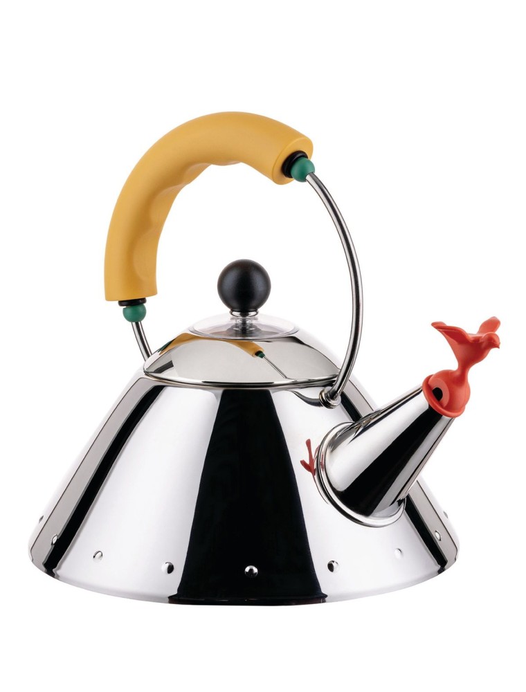 9093/1, Bollitore con fischietto, Alessi